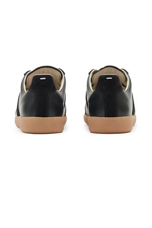 Replica Sneakers in nappa e suède nera MAISON MARGIELA | S57WS0236P1895H6851